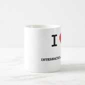 Mug J'aime des RELATIONS INTERNATIONALES (Centre)