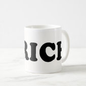 MUG J'AIME DES RICHES (Devant droit)