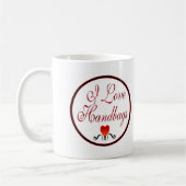 Mug J'aime des sacs à main (Gauche)