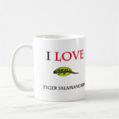 Mug J'aime des salamandres de tigre (Gauche)