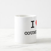 Mug J'aime des salles d'audience (Centre)