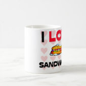 Mug J'aime des sandwichs (Centre)