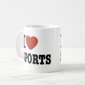 MUG J'AIME DES SPORTS (Devant gauche)