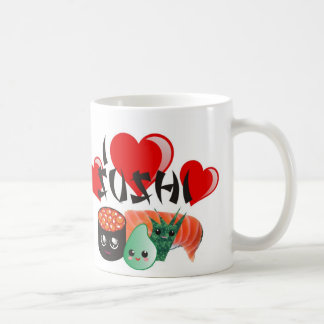 Mug J'aime des sushi