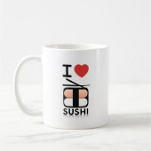 Mug J'aime des sushi (Gauche)