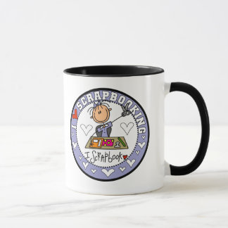 Mug J'aime des T-shirts et des cadeaux de Scrapbooking