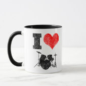 Mug J'aime des tambours (Gauche)