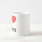 Mug J'aime des taupes (Centre)