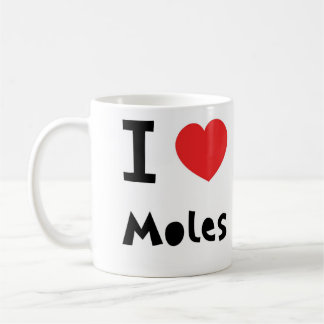 Mug J'aime des taupes
