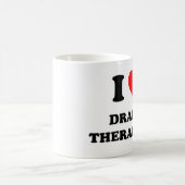 Mug J'aime des thérapeutes de drame (Centre)