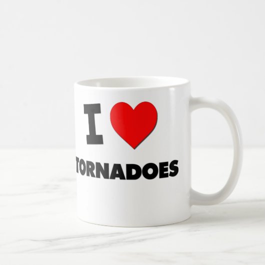Mug J'aime des tornades (Droite)