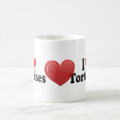 Mug J'aime des tortues (Centre)