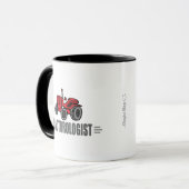 Mug J'aime des tracteurs (Devant gauche)
