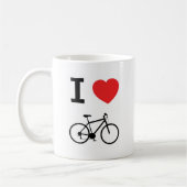 Mug J'aime des vélos (Gauche)