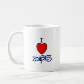 Mug J'aime des zombis ! (Gauche)