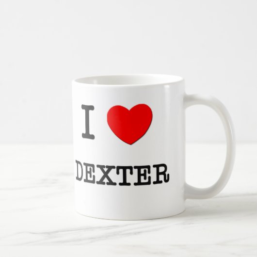 Mug J'aime Dexter (Droite)
