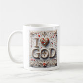 Mug J'aime Dieu (Gauche)