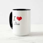 Mug J'aime Dixie (Devant gauche)