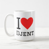 Mug J'aime djent (Gauche)