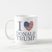 Mug J'aime Donald Trump (Gauche)