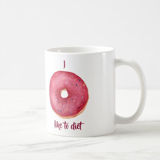 Mug J'Aime Doughnut Diet (Droite)