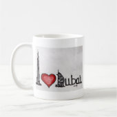 Mug J'aime Dubaï (Gauche)