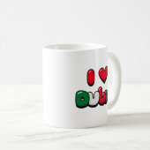 Mug J'aime Dubaï (Devant droit)