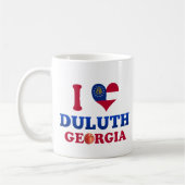 Mug J'aime Duluth, la Géorgie (Gauche)