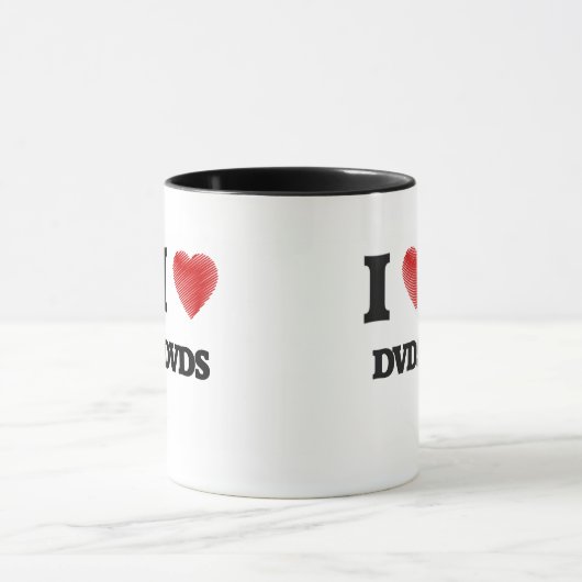 Mug J'aime Dvds (Centre)