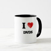 Mug J'aime Dvds (Devant droit)