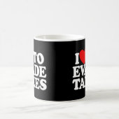 Mug J'Aime Échapper Aux Impôts Commettre Des Impôts De (Centre)
