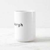 Mug J'aime Édimbourg (Centre)