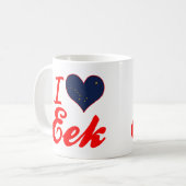 Mug J'aime EEK, Alaska (Devant gauche)