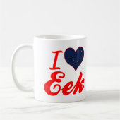Mug J'aime EEK, Alaska (Gauche)