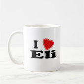 Mug J'aime Eli (Gauche)
