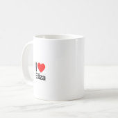 Mug j'aime eliza (Devant gauche)