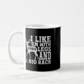 Mug J'Aime Em Avec De Longues Jambes Et Un Grand Cerf (Gauche)