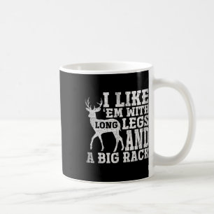 Mug J'Aime Em Avec De Longues Jambes Et Un Grand Cerf