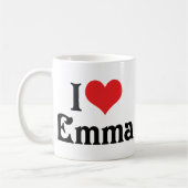 Mug J'aime Emma (Gauche)