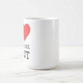 Mug J'aime Emmanuel Kant (Centre)