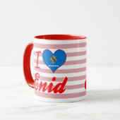 Mug J'aime Enid, l'Oklahoma (Devant gauche)