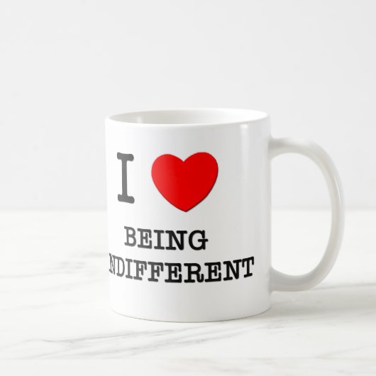 Mug J'aime être indifférent (Droite)