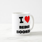 Mug J'aime être rustre (Devant droit)