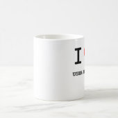 Mug J'aime facile à utiliser (Centre)