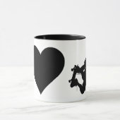 Mug J'aime faire de la planche à roulettes (Centre)