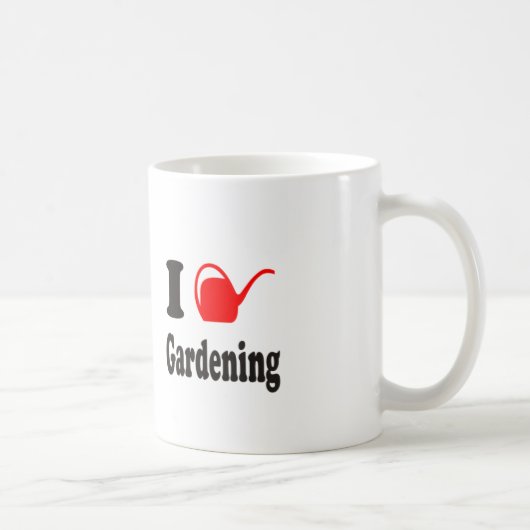 Mug J'aime faire du jardinage (Droite)