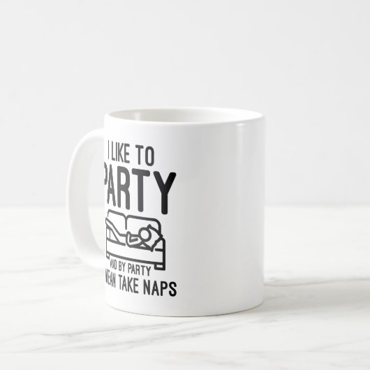 Mug J'Aime Faire La Fête (Devant gauche)