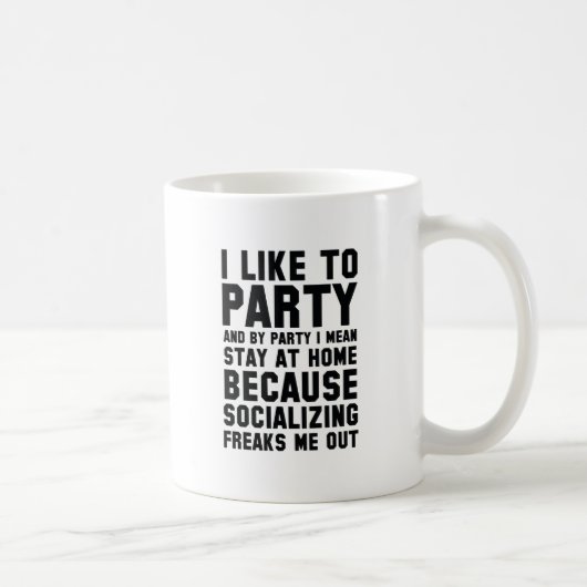 Mug J'Aime Faire La Fête (Droite)