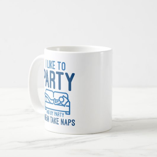 Mug J'Aime Faire La Fête (Devant gauche)