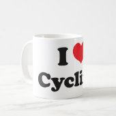 Mug J'aime faire un cycle (Devant gauche)